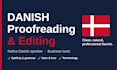 proofread and edit your danish business text