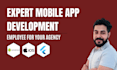 become mobile app developer, ios app, android app development agency employee