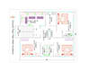create a professional 2d autocad floor plan with dimensions