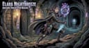 custom comic character dnd and illustration