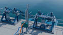 do industrial 3d wave energy hydraulic power and marine engineering animation
