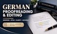 professionally proofread and edit your german text