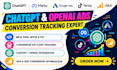 set up and fix openai chatgpt pixel ai ads conversion API tracking optimization