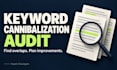 audit keyword cannibalization and create an SEO fix plan