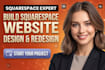 build squarespace website design website redesign development squarespace expert