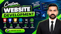 build website, website development, full stack developer and frontend developer