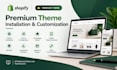 install and customize a premium shopify theme