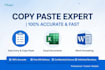 do copy past jobes
