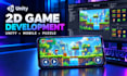 develop 2d game, mobile game, puzzle game and unity game development android, PC