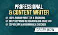 write seo friendly content for your content and blogs