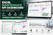 create a maintenance KPI dashboard in excel