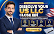 dissolve your US llc, file llc dissolution and close