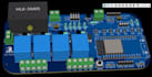 design esp32 sensor, smart home automation and iot pcb with schematic
