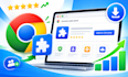 chrome extension promotion increase  browser extension and chrome download