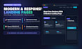 build a modern responsive landing page