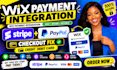 wix payment integration stripe paypal integration checkout fix credit debit card