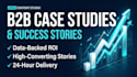 write high converting b2b saas case studies