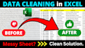 clean and format microsoft excel data and spreadsheets