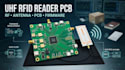 design uhf rfid reader pcb antenna rf circuit and embedded firmware