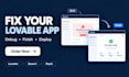 fix lovable ai, lovable app, lovable supabase, shopify lovable, lovable ai