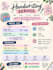 neat and professional handwritten notes