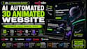 make 3d animated website n8n ai automated 3d website automation