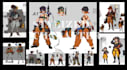 design stylized characters concept art
