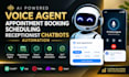 ai voice agent appointment booking schedulling receptionist automation xenbar