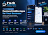 develop a custom android and ios mobile app with admin panel