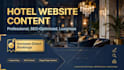 write professional website content for your hotel