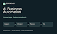build an ai business automation workflow with API integrations