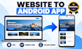 convert your website into an android app apk
