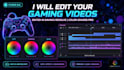 edit your gaming videos for youtube