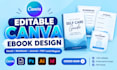editable canva ebook redesign canva ebook,canva workbook canva journal PDF lead