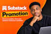 substack promotion, setup newsletter, optimization and growth