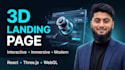 build a modern 3d website with interactive animations