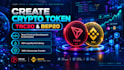 create trc20 bep20 crypto token and smart contract