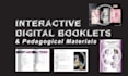 design an interactive digital booklet educational material