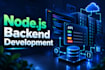 develop nodejs backend rest API and web application
