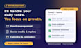be your virtual assistant for email and social media