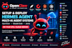 setup hermes agent multi ai agent openclaw claude code jarvis cloud vps