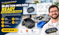 design your plastic parts in solidworks ready for injection molding