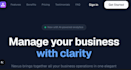 develop a modern ai powered business website
