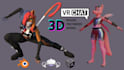 custom vrchat avatars vrc characters furry avatars