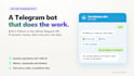 build a custom telegram bot with python, ai and api integration