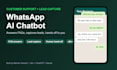 build a whatsapp ai chatbot for customer support and lead capture
