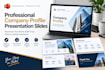 create professional corporate company profile presentation slidees in powerpoint