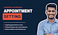 do appointment setting with linkedin outreach