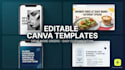 design  professional social media posts and canva templetes