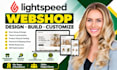 design and customize your lightspeed webshop